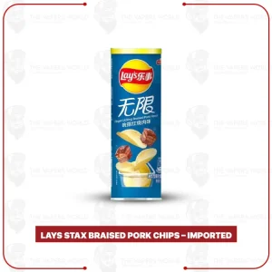 Lays Stax Braised Pork Chips – Imported
