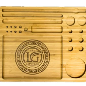 Legendary Deluxe Wood Rolling Tray
