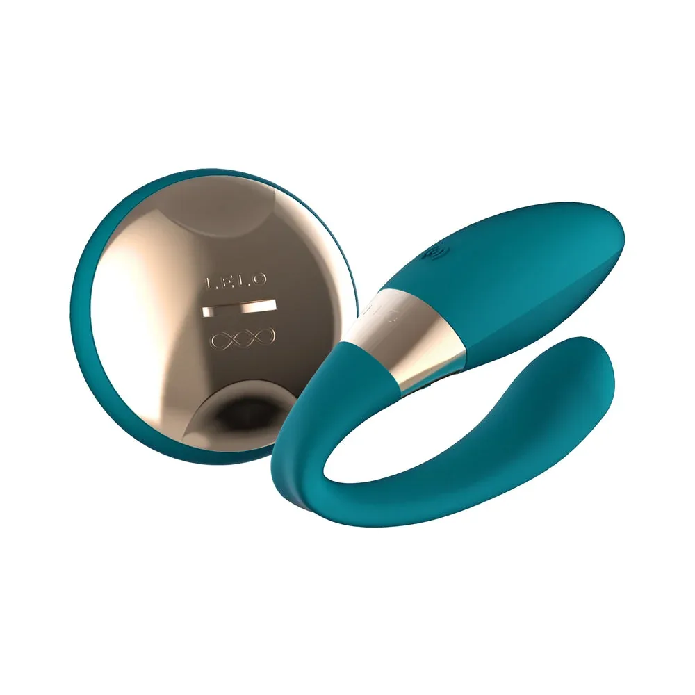 LELO TIANI DUO Rechargeable Dual Stimulation Couples Vibrator With Remote Ocean Blue - Image 2