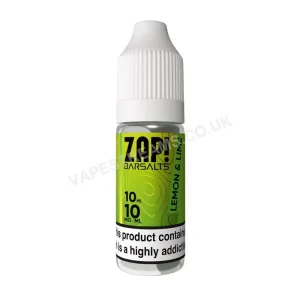 Lemon & Lime Nicotine Salt E-Liquid by ZAP! Bar Salts