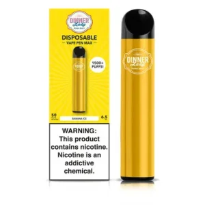 Lemon Tart | Dinner Lady Vape Pen Max | 1500 Puffs