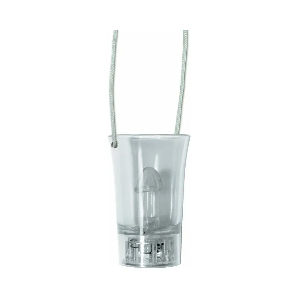 Light Up Pecker Party Shot Glass w/Convenient Hang-String - Image 2