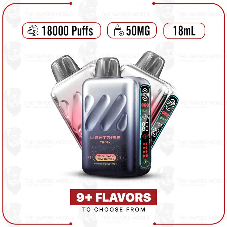 LIGHTRISE TB 18K Puffs 5% Disposable