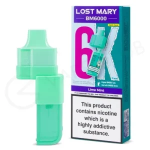 Lime Mint Lost Mary BM6000 Refill Pod