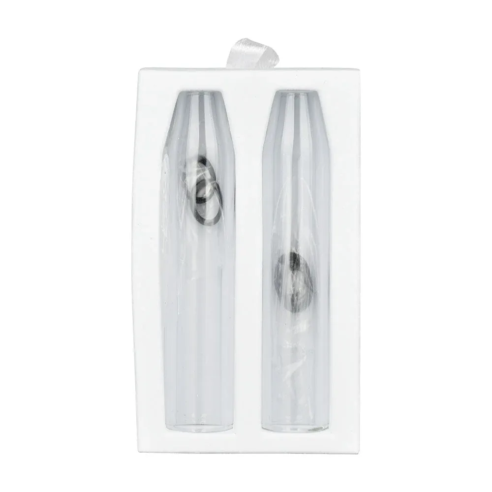 Lookah Seahorse Pro Plus Replacement Glass Mouthpiece - 2pk - Image 2