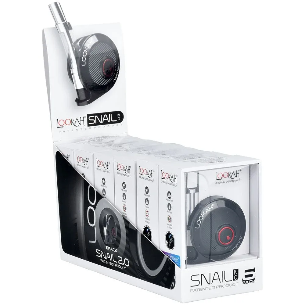 Lookah Snail 2.0 Variable Voltage 510 Vape Battery | 6pcs - Image 2