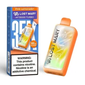 Lost Mary MT35000 Turbo Disposable Vape (5%, 35000 Puffs) - Pink Lemonade