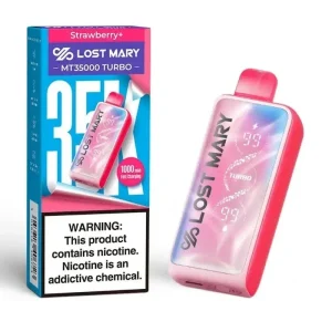 Lost Mary MT35000 Turbo Disposable Vape (5%, 35000 Puffs) - Strawberry