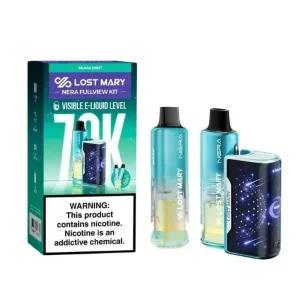 Lost Mary Nera Fullview 70K Disposable Kit (5%,70000 Puffs) - Miami Mint