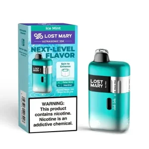 Lost Mary Ultrasonic 35K Diposable Vape (5%, 35000 Puffs) - Ice Mint