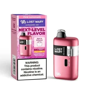 Lost Mary Ultrasonic 35K Diposable Vape (5%, 35000 Puffs) - Pink Lemonade