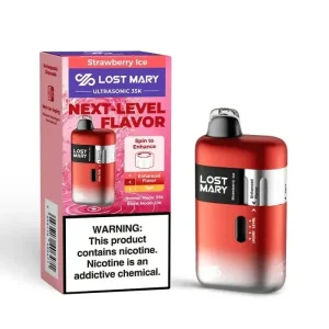 Lost Mary Ultrasonic 35K Diposable Vape (5%, 35000 Puffs) - Strawberry Ice
