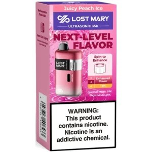 Lost Mary Ultrasonic 35K: Juicy Peach Ice
