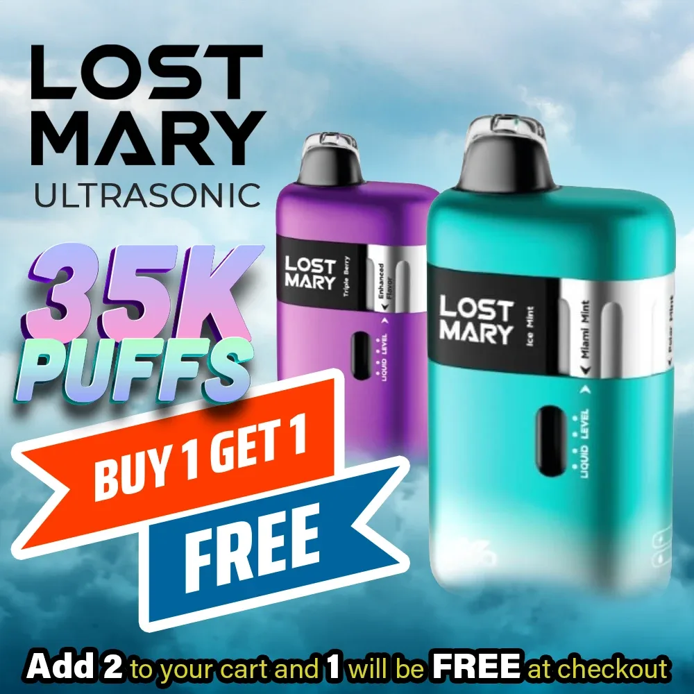 Lost Mary Ultrasonic Disposable | 35K Puffs - Buy 1 Get 1 Free