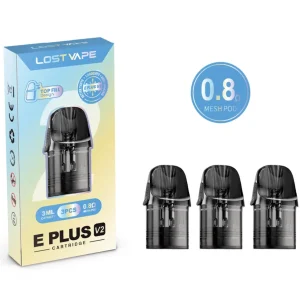 Lost Vape E Plus Replacement Pod V2 | Pack of 3