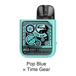 Lost Vape URSA Baby 2 22W Pod Kit - Pop Blue x Time Gear