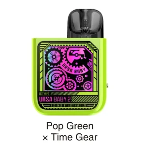 Lost Vape URSA Baby 2 22W Pod Kit - Pop Green x Time Gear