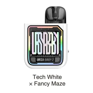Lost Vape URSA Baby 2 22W Pod Kit - Tech White x Fancy Maze