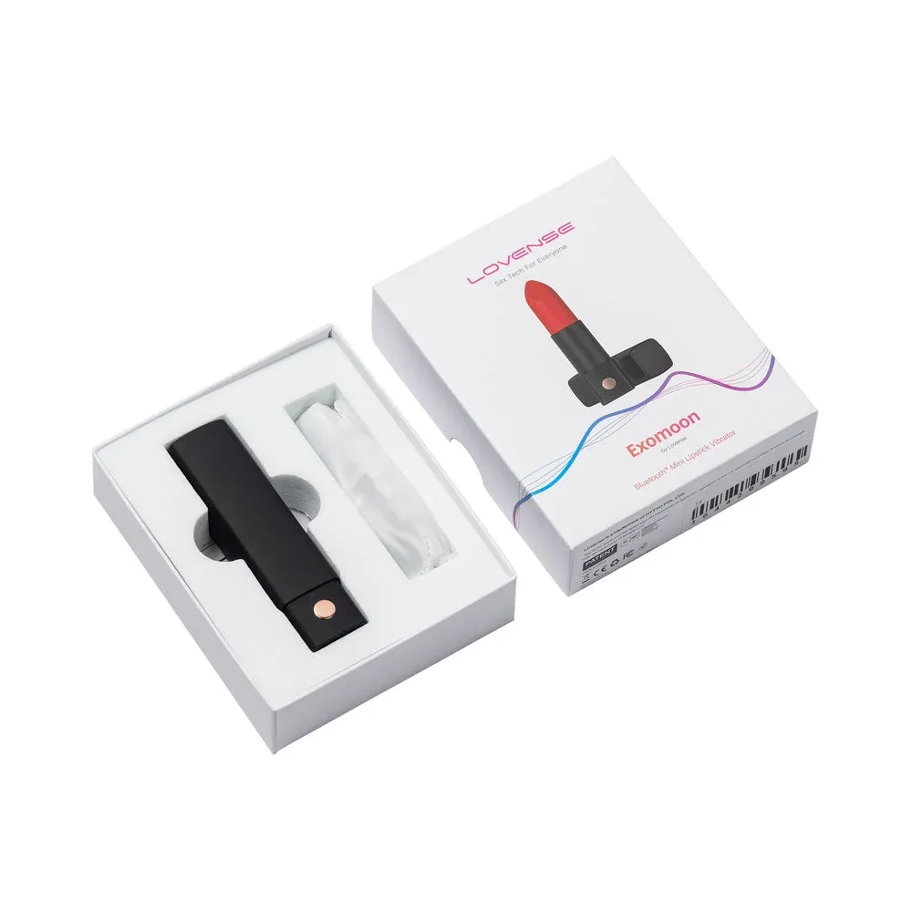 Lovense Exomoon Bluetooth Mini Lipstick Vibrator - Image 2