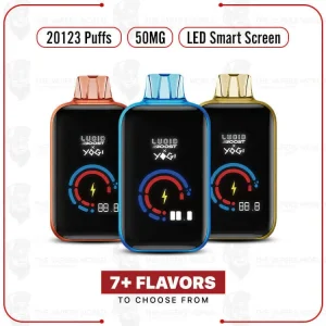 Lucid Boost x Yogi 20,123 Puffs 5% Disposable