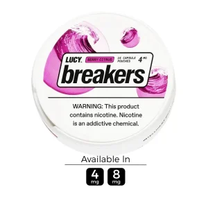 Lucy Breakers Berry Citrus Capsule Pouches (15 Pouches/Can)