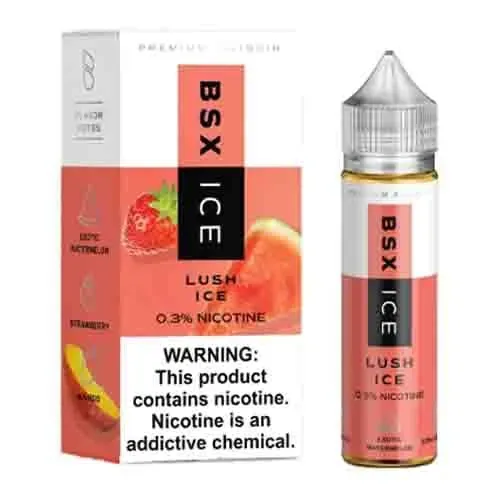 Lush Ice by Glas Basix Tobacco Free Nicotine Series 60ML