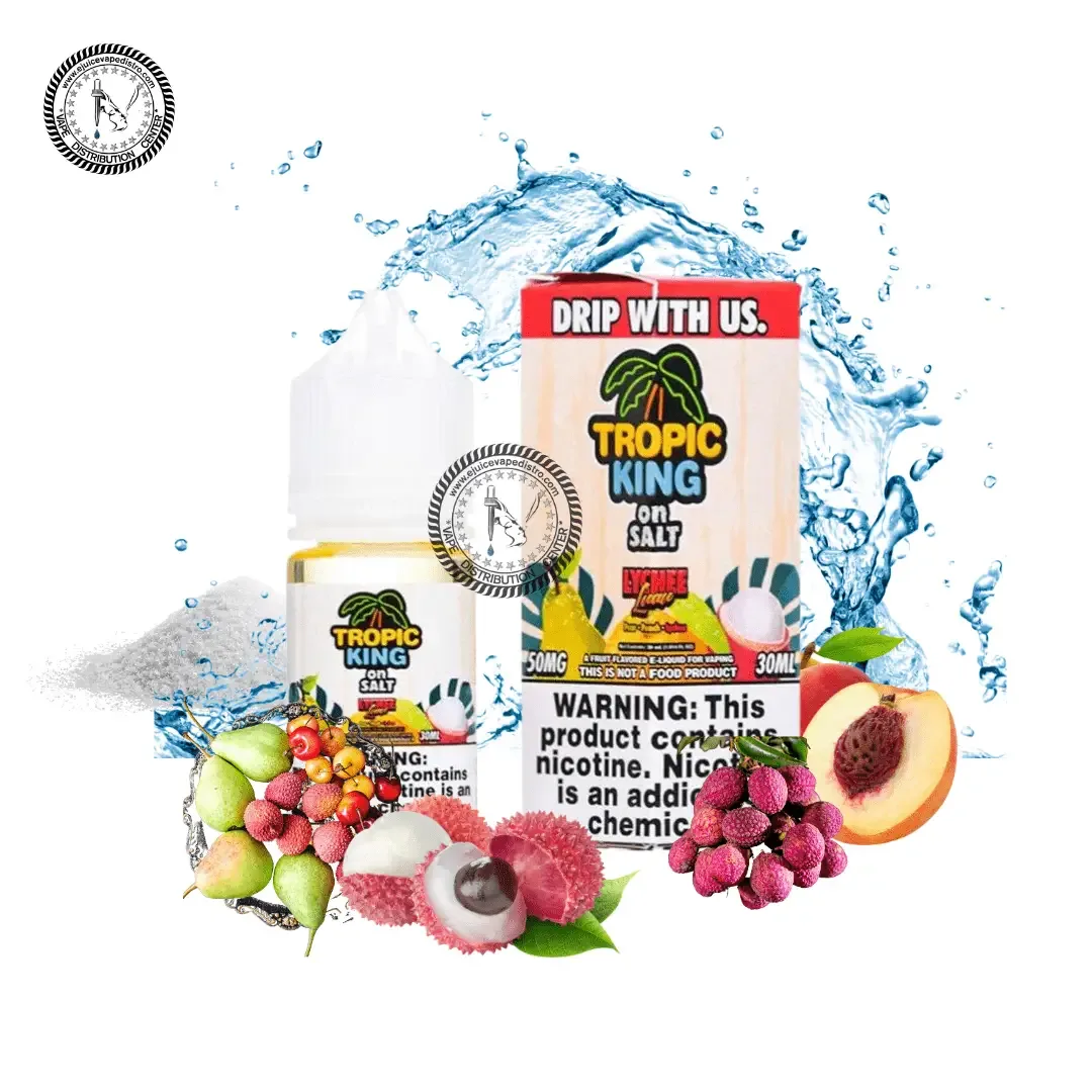 Lychee Luau Salt by Tropic King Salt 30ML