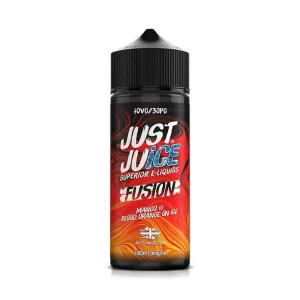 Mango & Blood Orange On Ice 100ml E-Liquid Shortfill by Just Juice Fusion