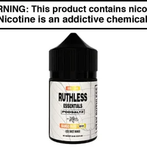 MANGO BURST ON ICE BY RUTHLESS ESSENTIALS SALT 60ML