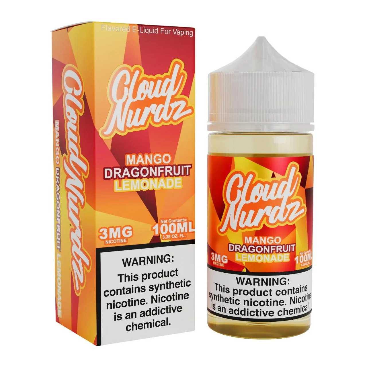 Mango Dragon Fruit Lemonade Synthetic Nicotine 100ml E-Juice | Cloud Nurdz