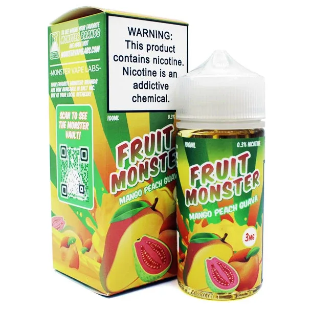 Mango Peach Guava - Fruit Monster - 100mL - 6mg
