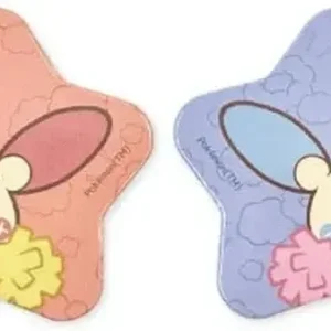 Marimo Craft PokePeace Plusle Minun Star Badge Set Collectible