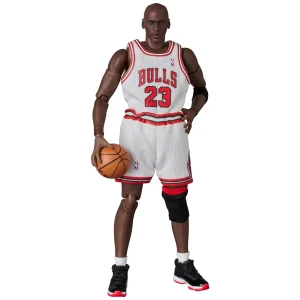 Medicom Toy Mafex No.255 Michael Jordan Chicago Bulls Home Figure Japan