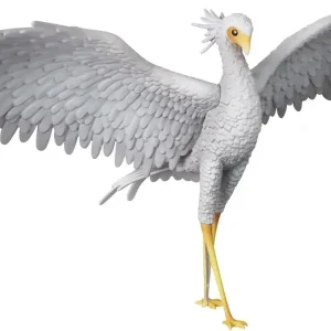 Medicom UDF Flow Secretary Bird Figure 4.9 Inch Collectible