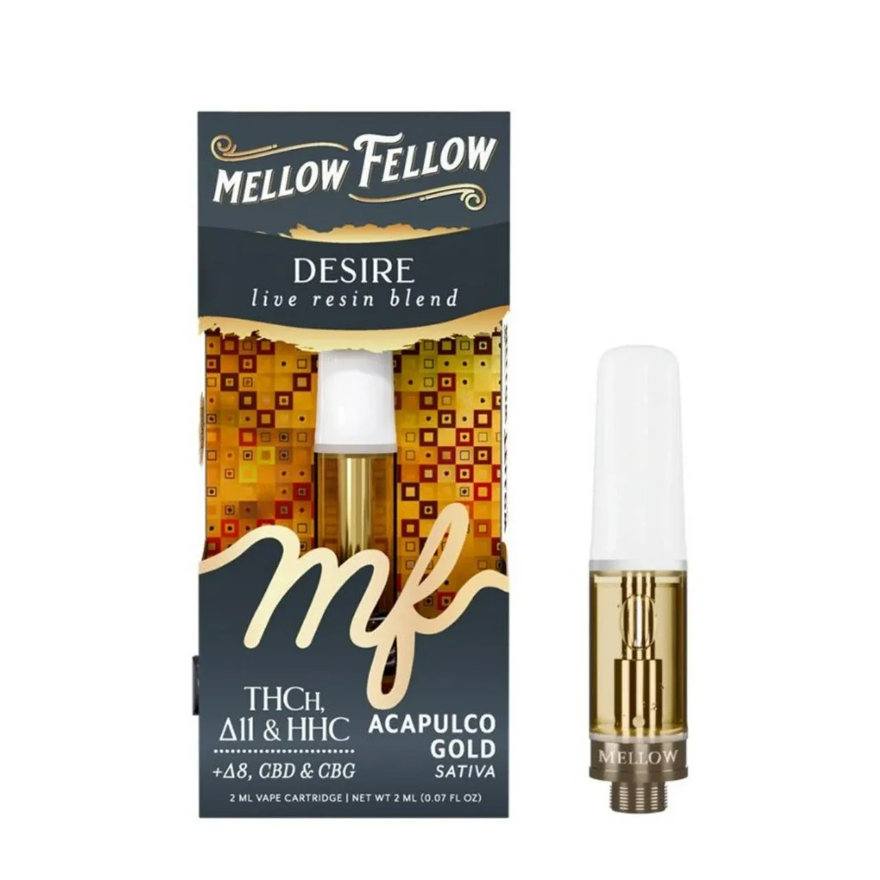 Mellow Fellow Live Resin Blend Cartridges 2ML
