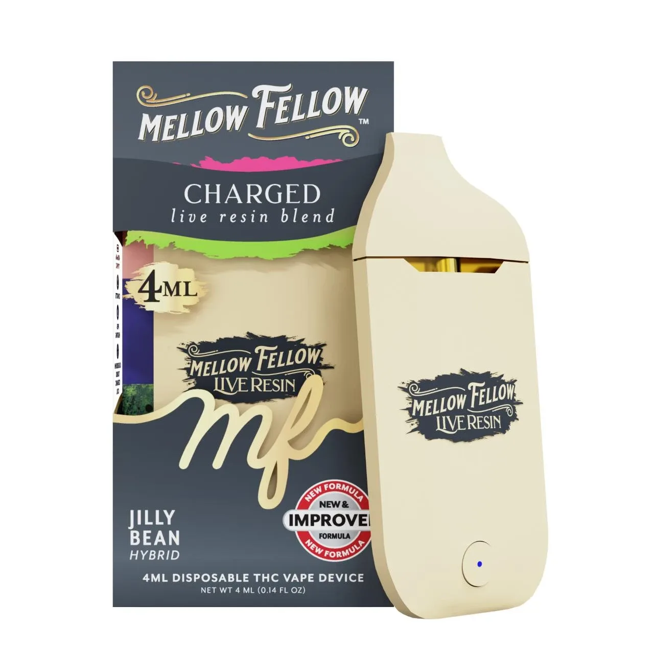 Mellow Fellow Live Resin Blend Disposable - 4ML