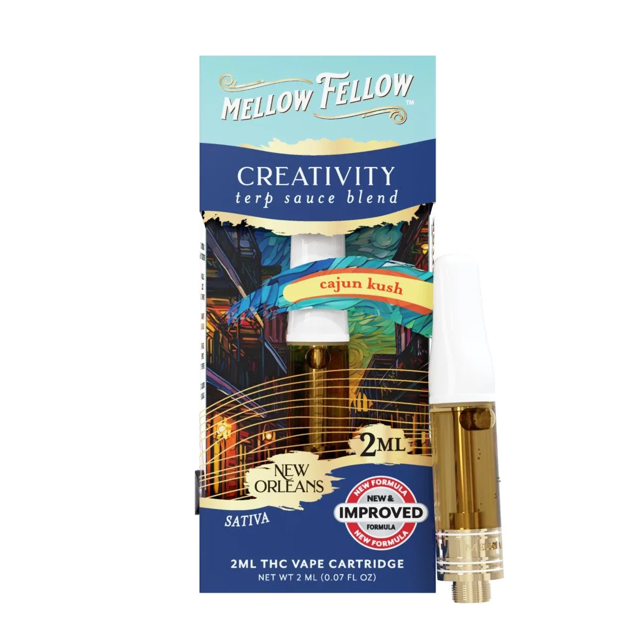 Mellow Fellow Terp Sauce Blend Cartridges 2ML