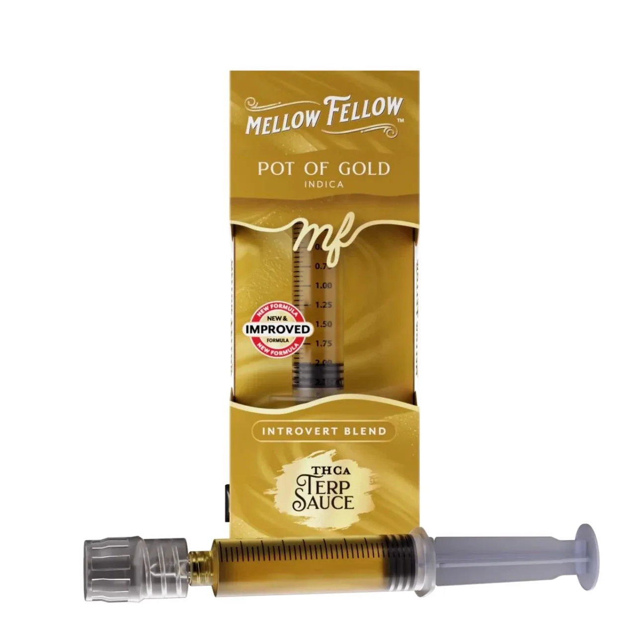 Mellow Fellow THCA Terp Sauce Blend Syringes 2ML