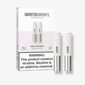 Meltdown - Smarter AirPuffs Flavored Nicotine Pods – Watermelon Ice - 2-Pack