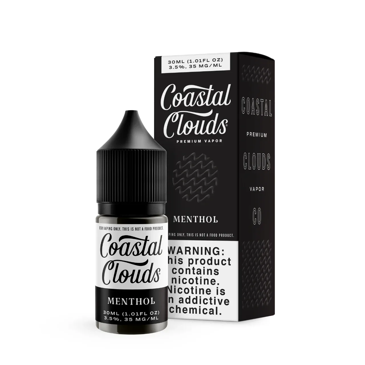 Menthol 30ml Salt E-Juice | Coastal Clouds