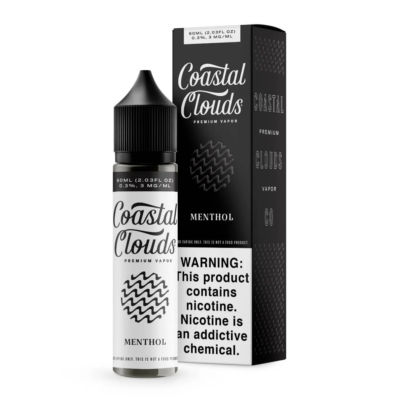 Menthol 60ml E-Juice | Coastal Clouds