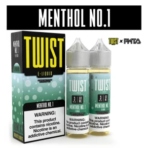 Menthol No.1 120ml E-Juice | Twist E-Liquids