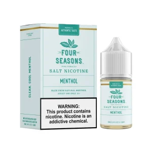 Menthol Salt 30ml E-Juice | Four Seasons