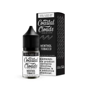 Menthol Tobacco 30ml Salt E-Juice | Coastal Clouds