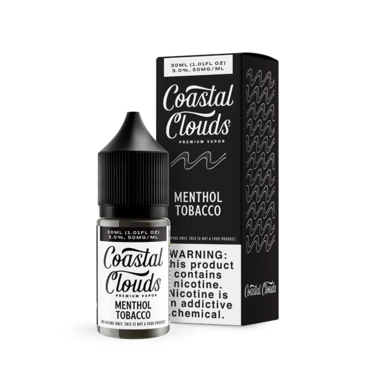 Menthol Tobacco 30ml Salt E-Juice | Coastal Clouds