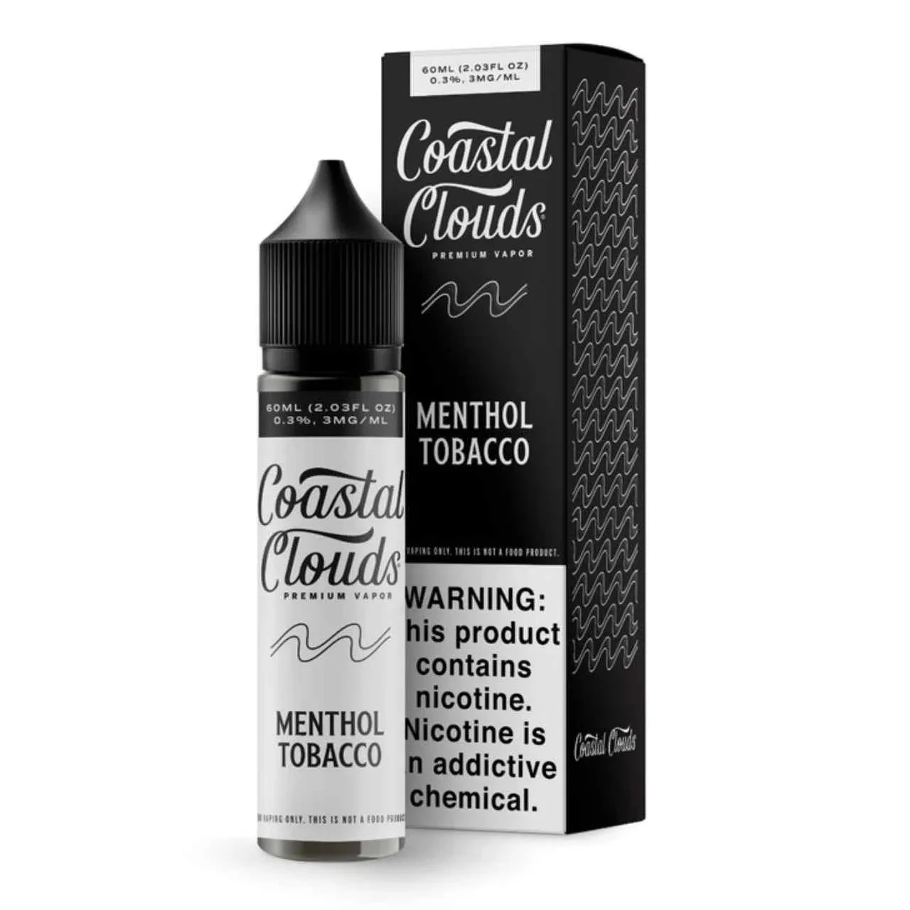 Menthol Tobacco 60ml E-Juice | Coastal Clouds