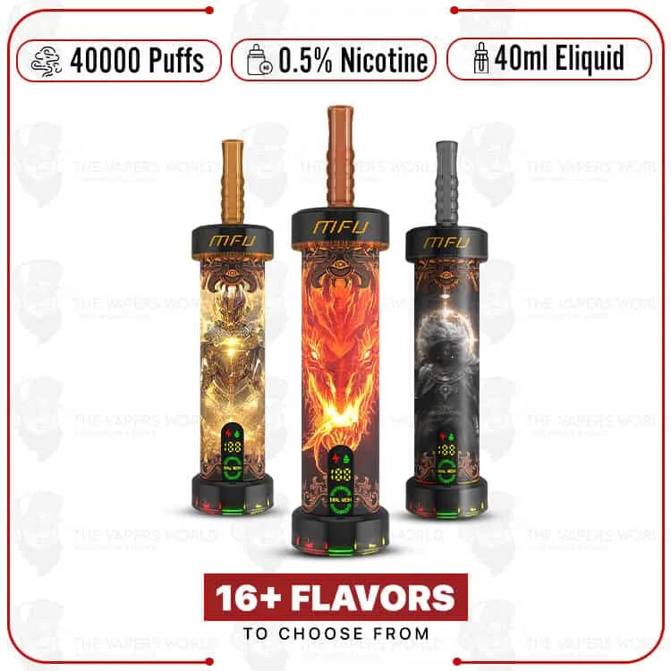 MFU SHISHA X1 Hookah 40000 Puff Disposable