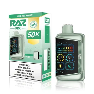 Miami Mint - RAZ RX 50K Disposable Vape