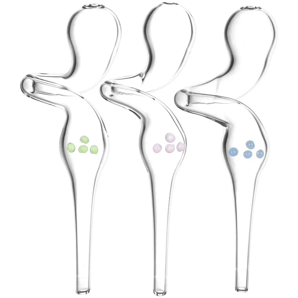 Mighty Maelstrom Glass Dab Straw - 6.25"