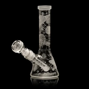 Milkyway Glass - 8" Space Odyssey Mini Beaker